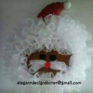Santa Wreath/Wall Hanging